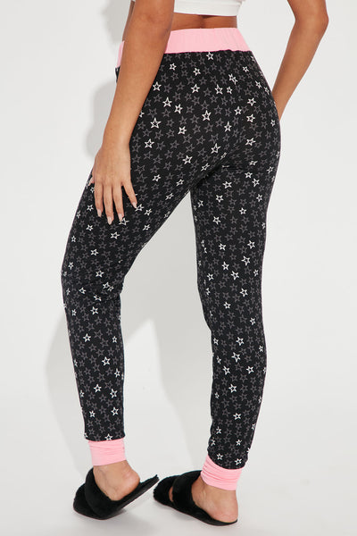 Starry Nights PJ Joggers - Black/combo