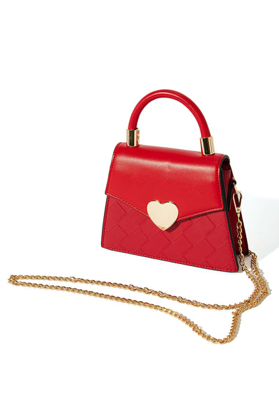 Stay With Me Mini Handbag - Red