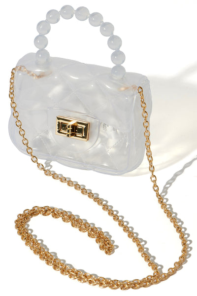 Got Nothing To Hide Micro Mini Bag - Clear