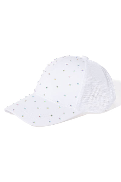 The Weekend Spark Baseball Hat - White