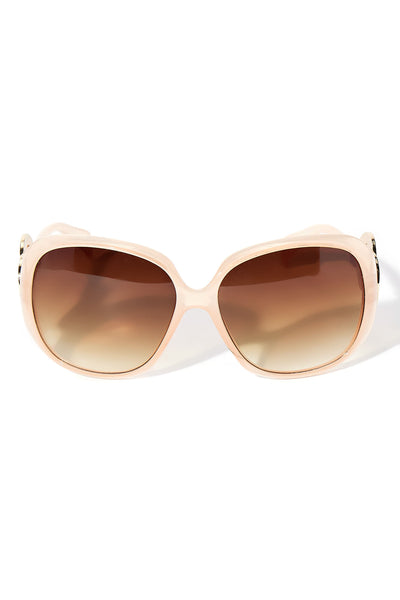 Vital Reality Sunglasses - Nude