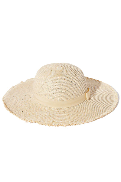 You Got My Intentions Sun Hat - Natural/Combo