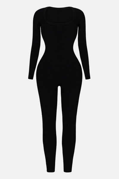 Taylor Snatched Jumpsuit - Black