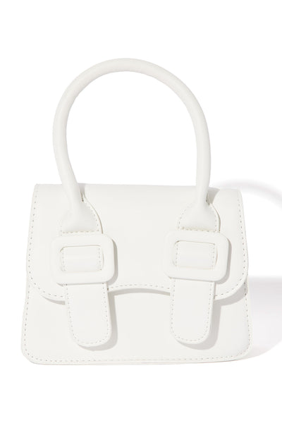 Late For Work Handbag - White