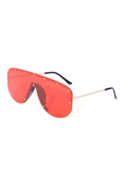 Vibe Out Sunglasses - Red