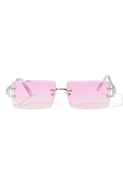 Y2K Party Sunglasses - Pink