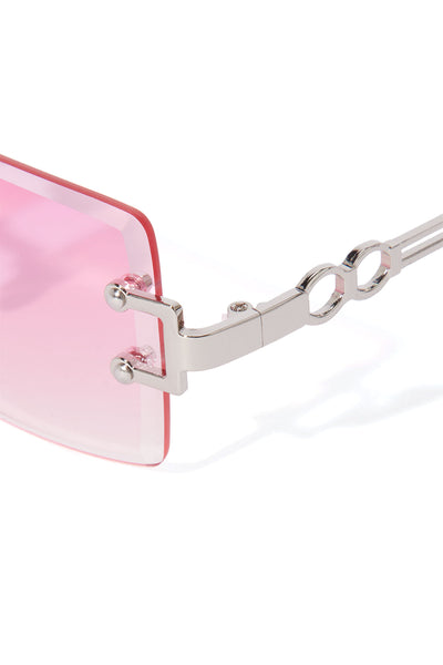 Y2K Party Sunglasses - Pink