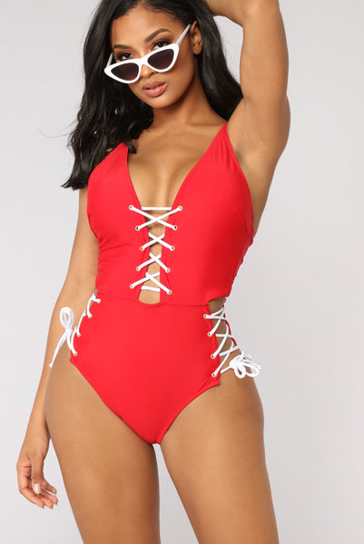 Taurus Swimsuit - Red