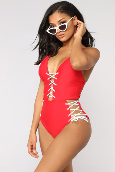 Taurus Swimsuit - Red