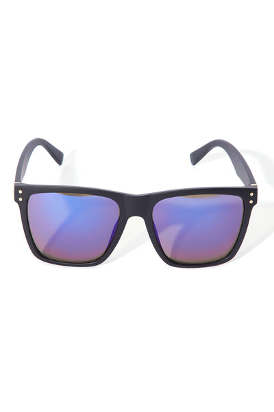 You Ain't Ready Sunglasses - Black/Blue