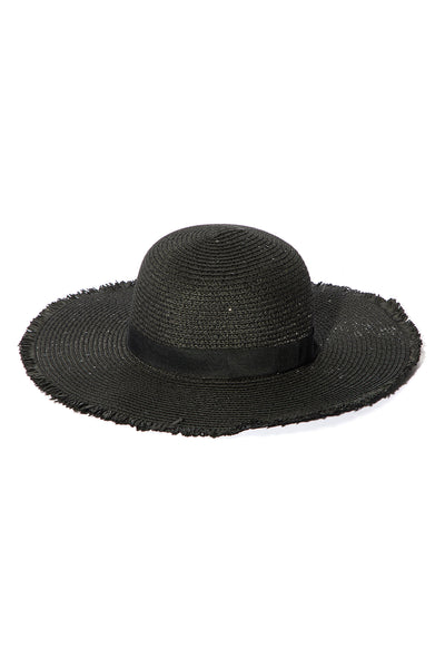 You Got My Intentions Sun Hat - Black