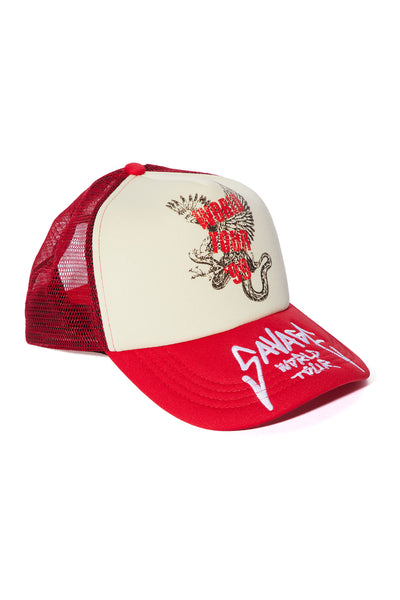 World Tour Trucker Hat - Red