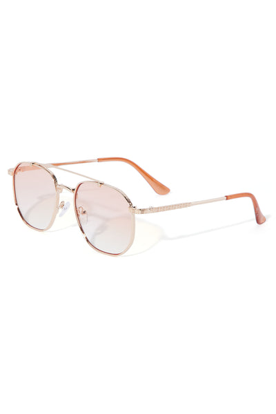 Skylight Kisses Sunglasses - Orange/combo