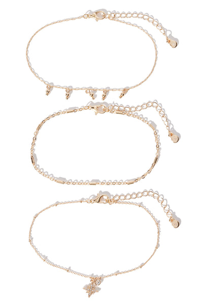 Thea Anklet - Gold