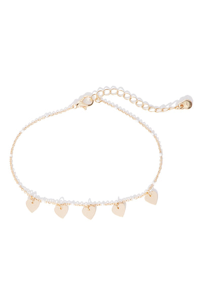 To Be Loved Anklet - Gold