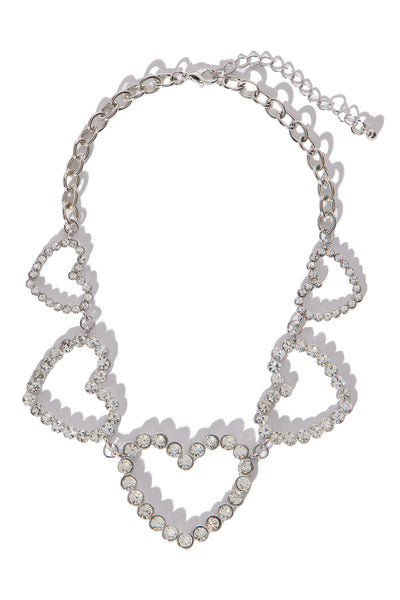 Worth The Wait Choker  - Silver