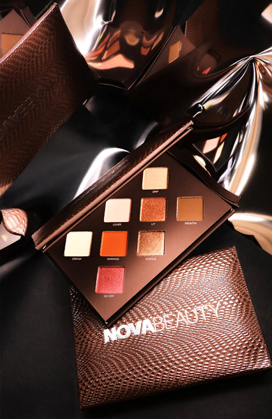 NOVABEAUTY Throwing Shade Eyeshadow Palette - Bronze