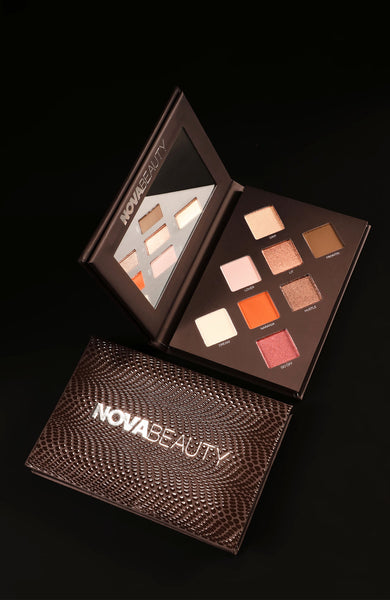 NOVABEAUTY Throwing Shade Eyeshadow Palette - Bronze