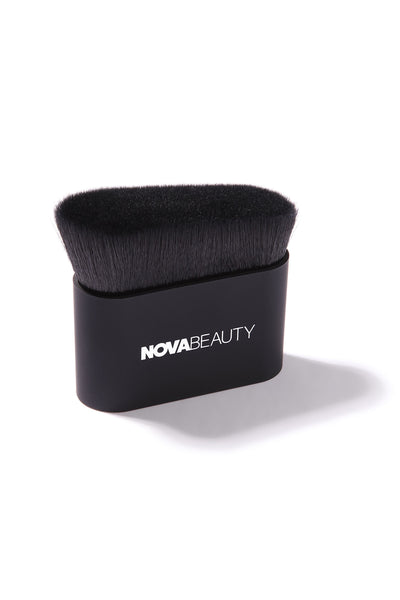 NOVABEAUTY Glow Effect Face and Body Kabuki Brush - Black