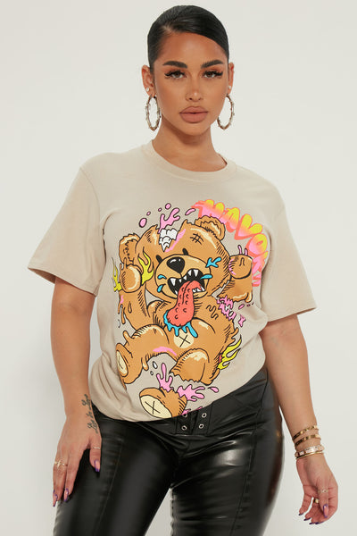 Wreaking Havok Teddy Tee - Taupe