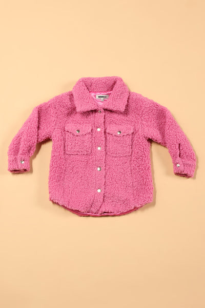 Mini Teddy To Go Jacket - Pink