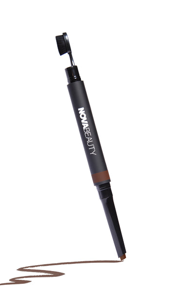 NOVABEAUTY 2 in 1 Snatched Lip Liner - Brown 01