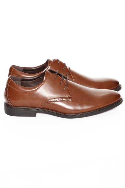 With Class Dress Shoes - Cognac