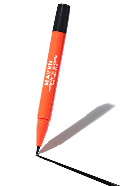 Maven Waterproof Liquid Eyeliner - Black