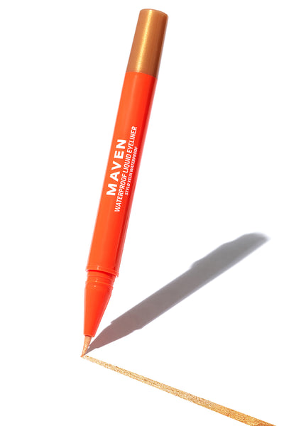 Maven Waterproof Liquid Eyeliner - 24K