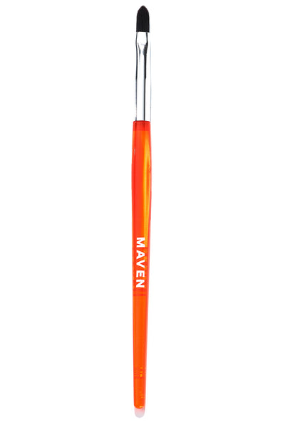 Maven Pro Artistry Lip Brush - Orange/Silver