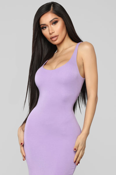 Your Needs Met Dress - Light Purple