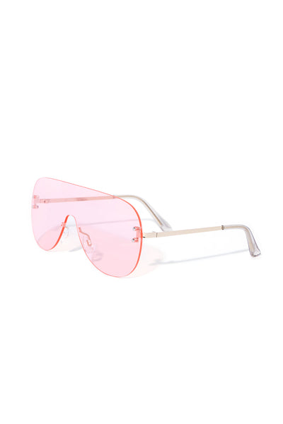 Top Down Sunglasses - Pink