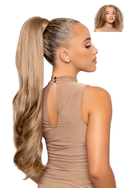 The Gemma Wrap Around Ponytail 26 - Dark Blonde