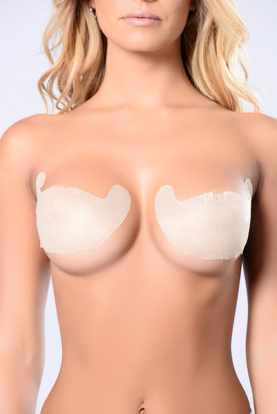 Stick It To Me Lifting Breast Shapers - Nude