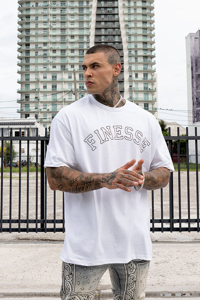 Finesse Short Sleeve Tee - White