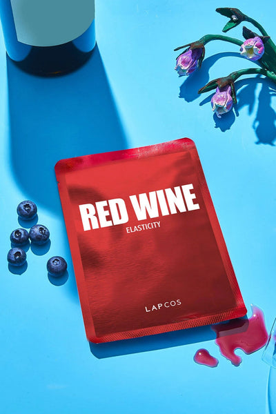 LAPCOS Red Wine Single Sheet Mask