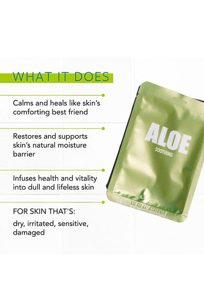 LAPCOS Soothing Sheet Mask - ALOE