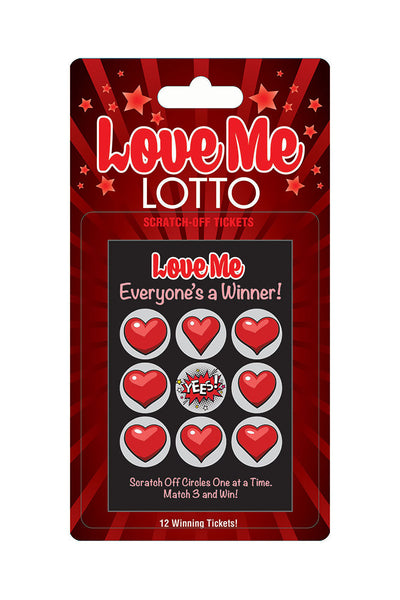 Love Me Lotto Ticket Bedroom Accessory - Red