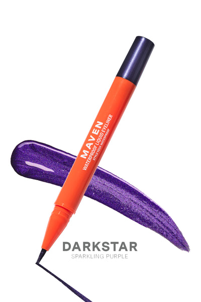 Maven Waterproof Liquid Eyeliner - Dark Star