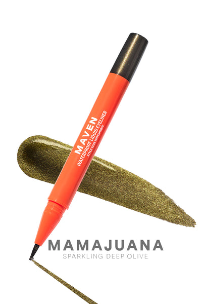 Maven Waterproof Liquid Eyeliner - Mamajuana