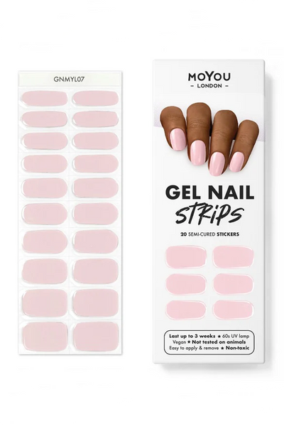 MoYou London Gel Nail Strips - Pink