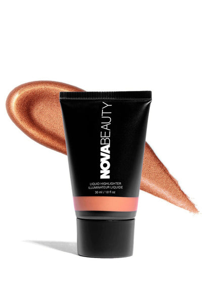 NOVABEAUTY Glow Effect Face and Body Highlighter - Copper