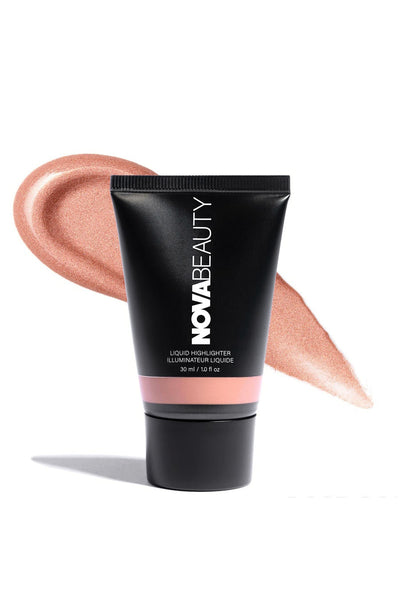 NOVABEAUTY Glow Effect Face and Body Highlighter - Rose Gold