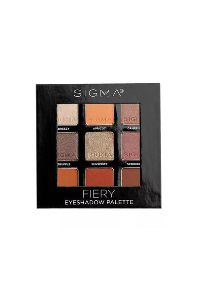 Sigma Beauty Fiery Eyeshadow Palette - MultiColor