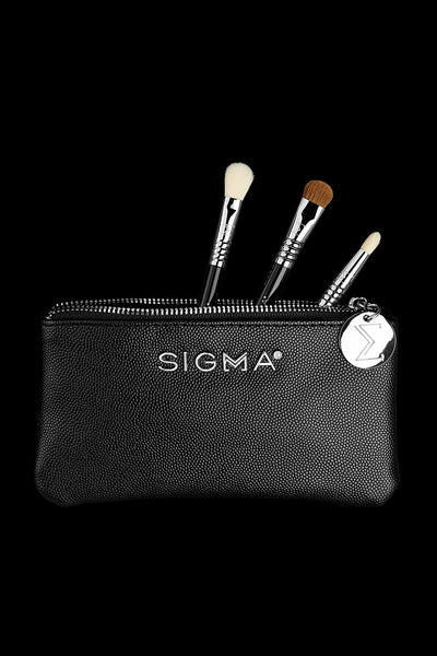 Sigma Beauty Glam N' Go Mini Eye Brush Set - Black