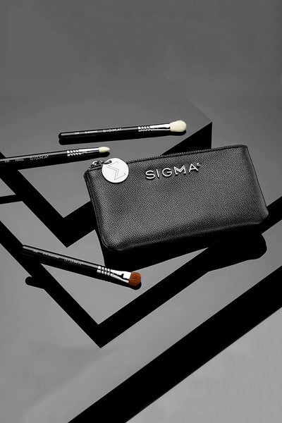 Sigma Beauty Glam N' Go Mini Eye Brush Set - Black