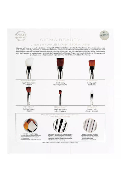 Sigma Beauty Skincare Brush Set