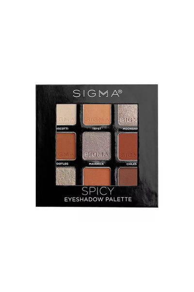 Sigma Beauty Spicy Eyeshadow Palette - MultiColor