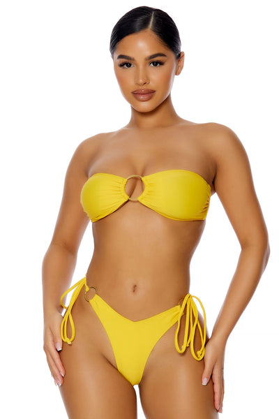 Sun Daze 2 Piece Bikini - Yellow