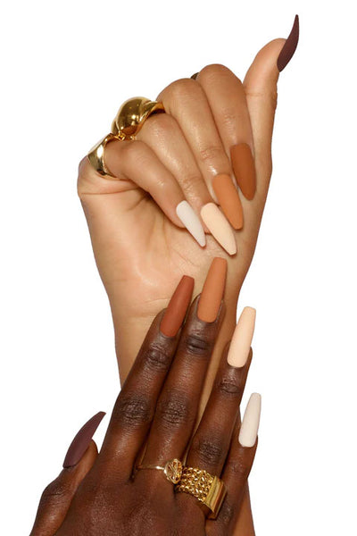 Tres She Ultra Long Nails - Cinnamon Doll